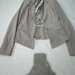 Tahari Women's Taupe Blazer